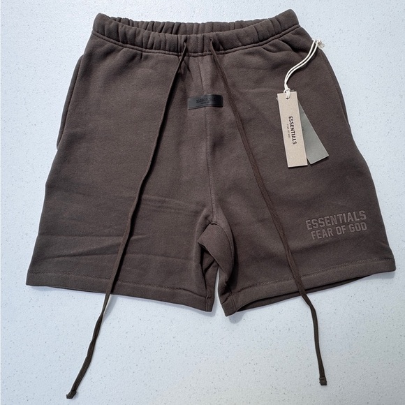 Fear of God Essentials Shorts - Off Black - NWT - Size S